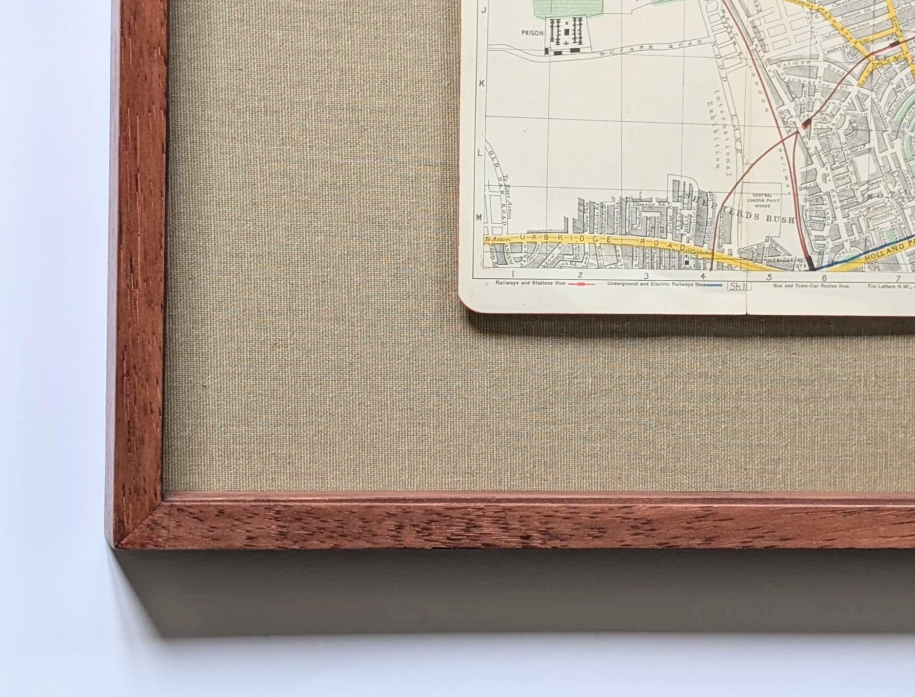 Statement piece with ornate hand-finished frame